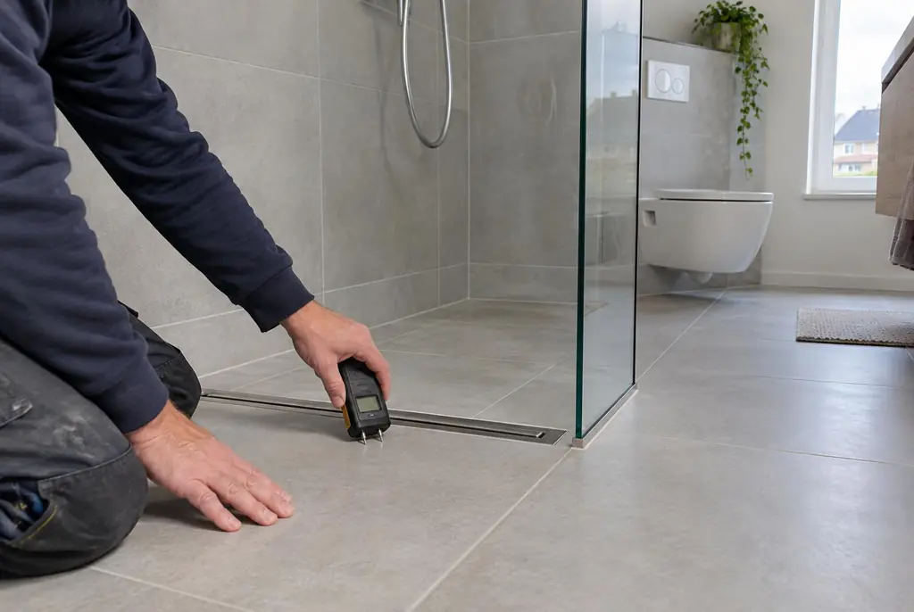 Lekdetectie Badhoevedorp – badkamer in een nieuwbouwwoning