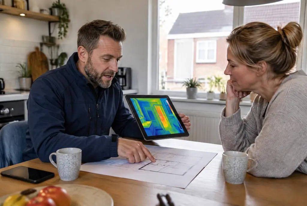 Lekdetectie Badhoevedorp – bevindingen bespreken aan de keukentafel